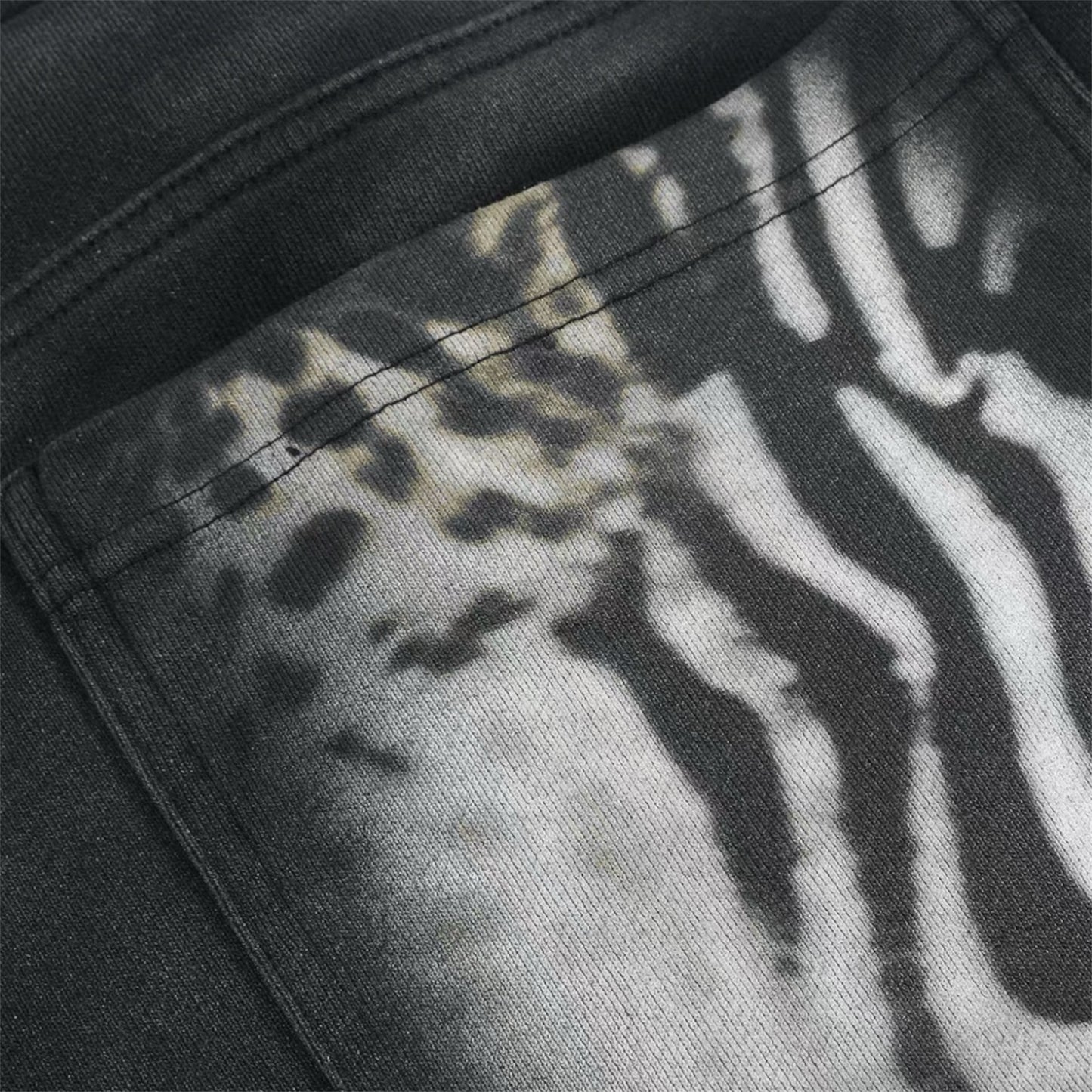 Double Waist Baggy Panther Sweats