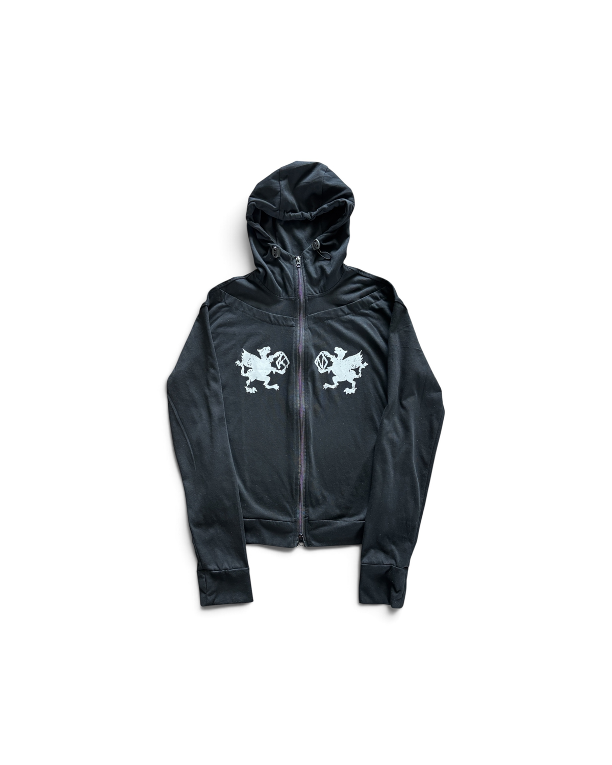 Slub Cotton Zip Up