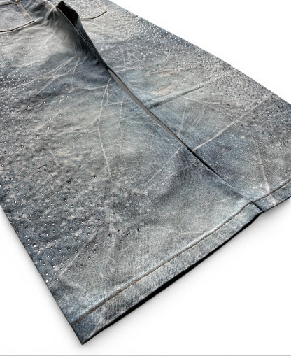 Frost Rhinestone Denim