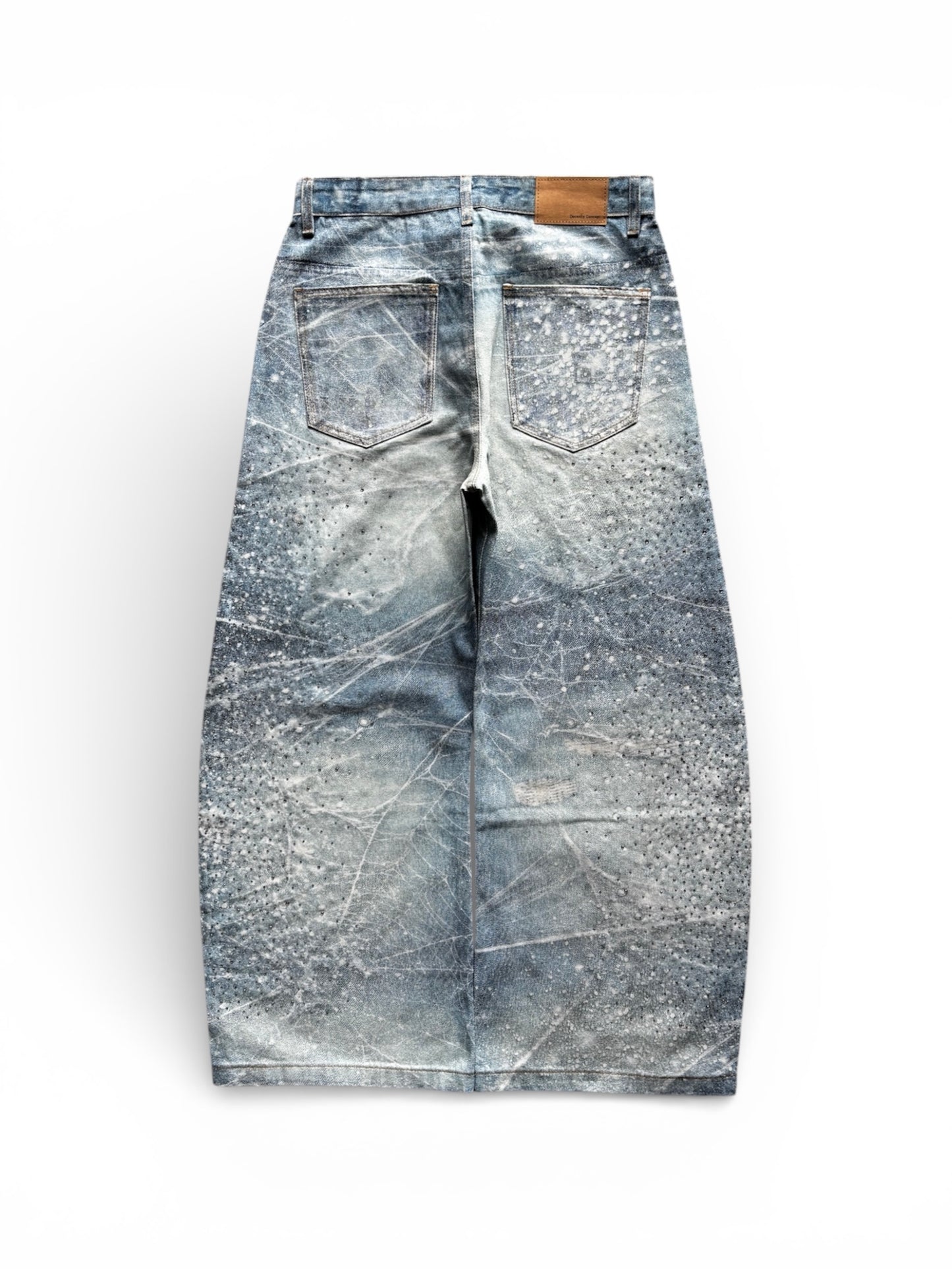 Frost Rhinestone Denim