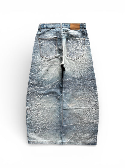 Frost Rhinestone Denim