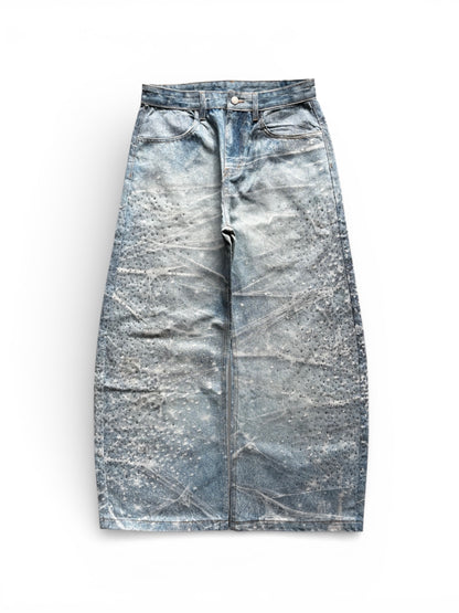 Frost Rhinestone Denim