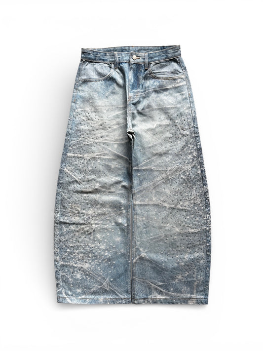 Frost Rhinestone Denim