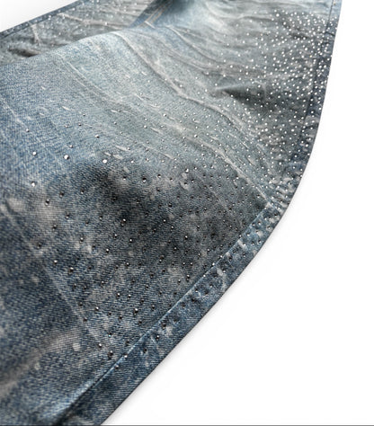 Frost Rhinestone Denim