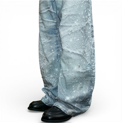 Frost Rhinestone Denim