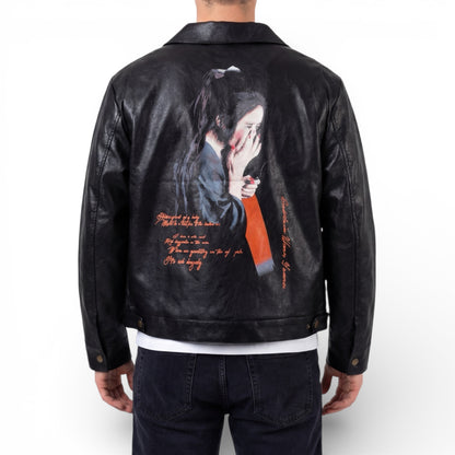 Dragon Fly Leather Jacket