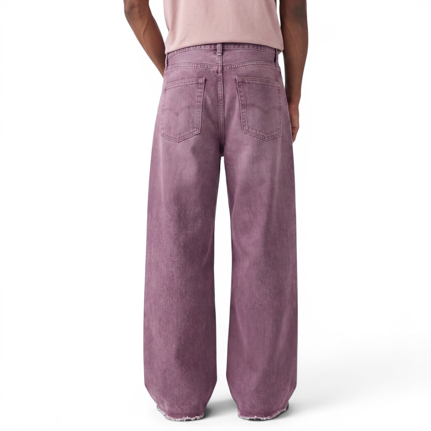 Pastel Pink Denim