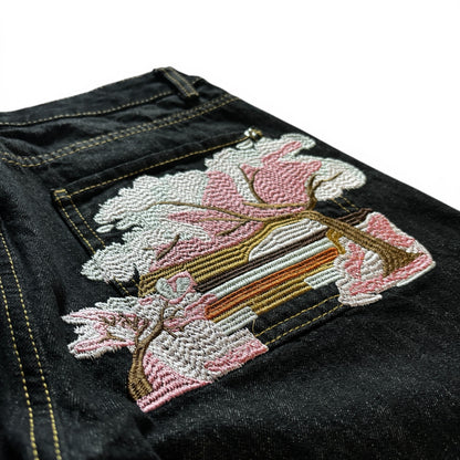 Cherry Blossom Denim