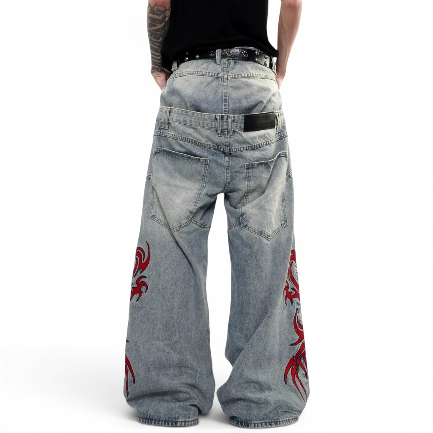 Dueling Dragons Denim