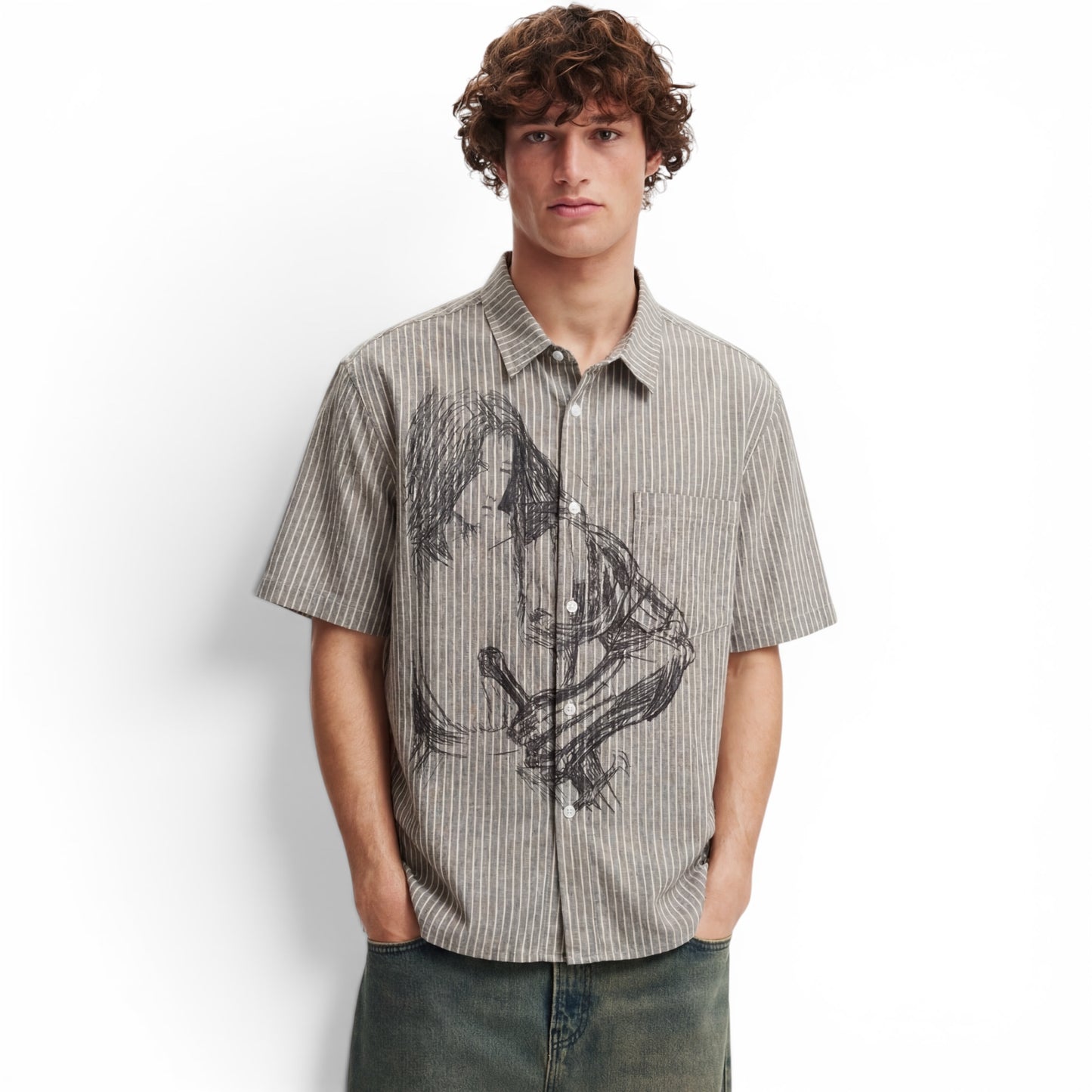 Royal Knight Button Up