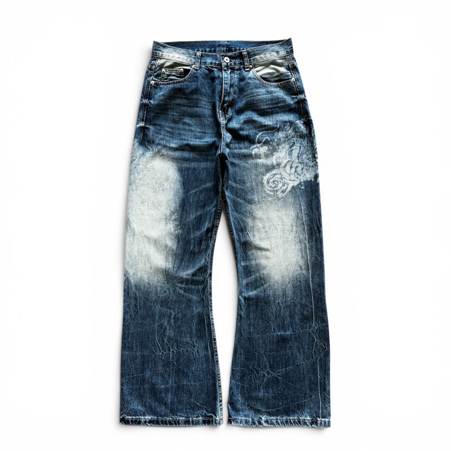 Dragon Bootcut Jeans