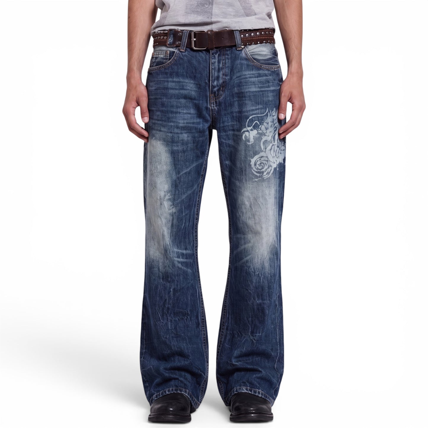 Dragon Bootcut Jeans