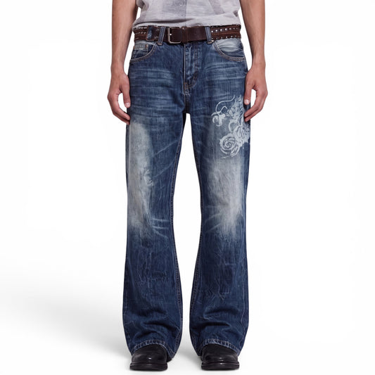 Dragon Bootcut Jeans