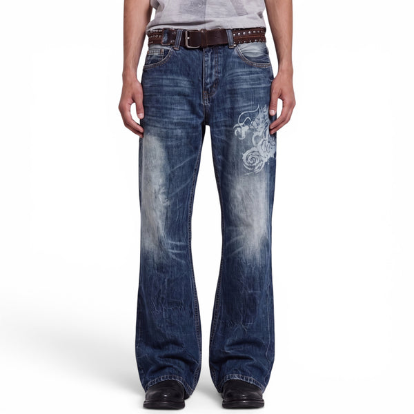 Dragon Bootcut Jeans