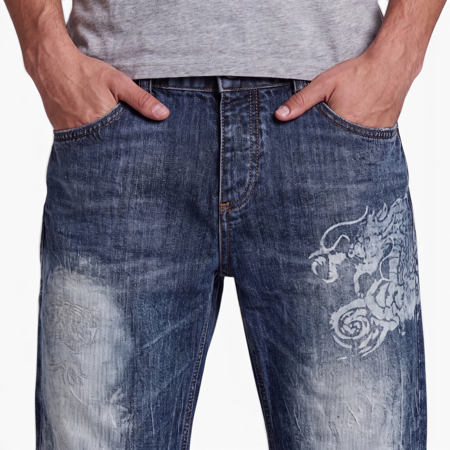 Dragon Bootcut Jeans