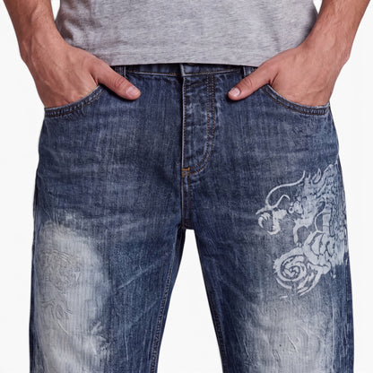 Dragon Bootcut Jeans