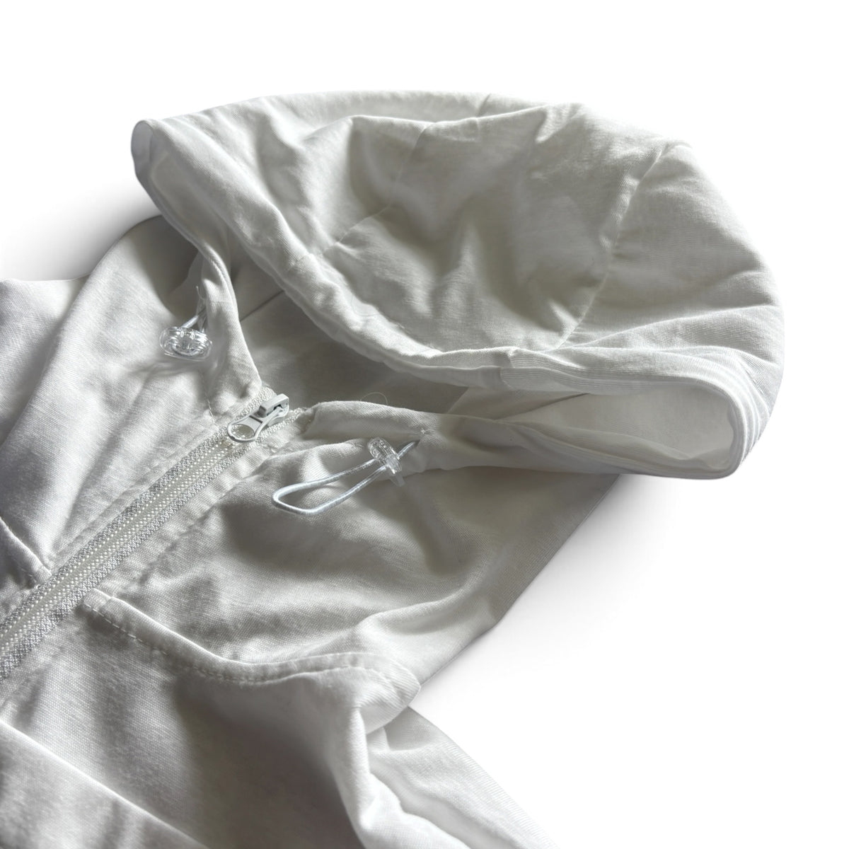 Slub Cotton Zip Up
