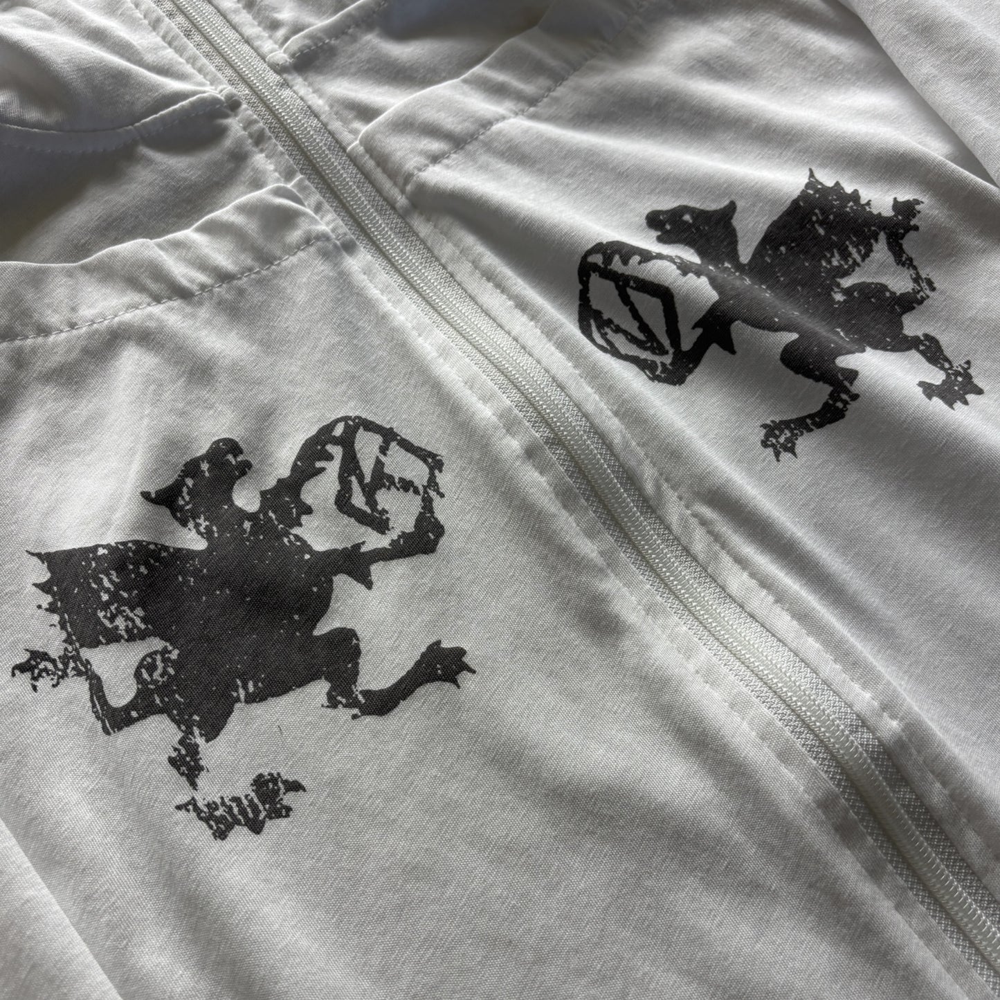 Slub Cotton Zip Up