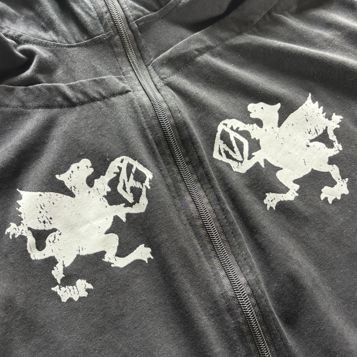 Slub Cotton Zip Up