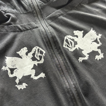 Slub Cotton Zip Up