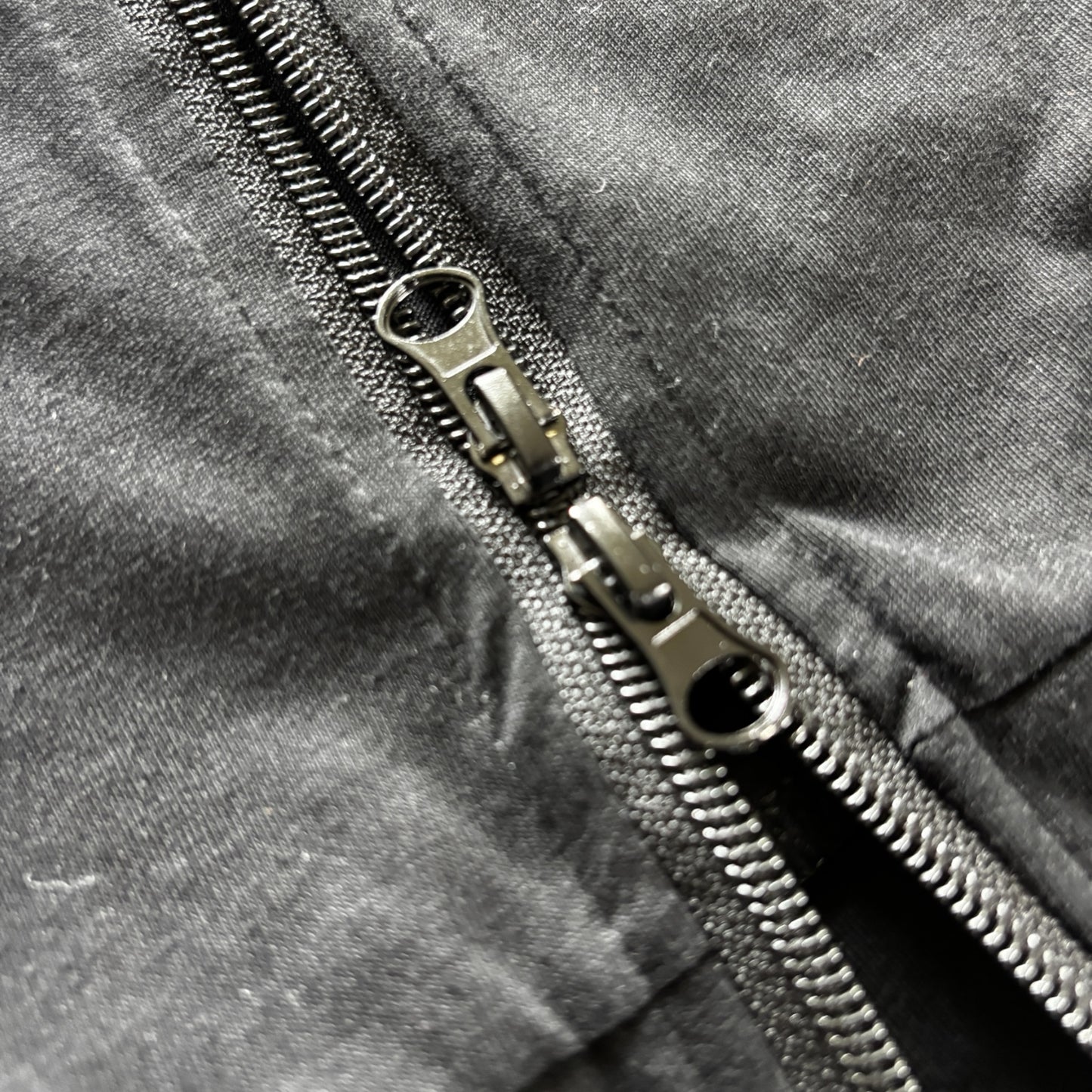 Slub Cotton Zip Up