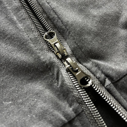 Slub Cotton Zip Up