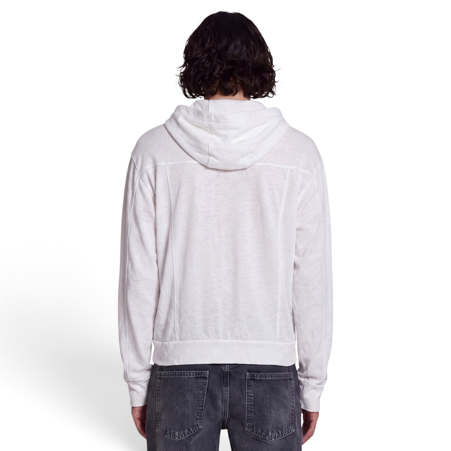 Slub Cotton Zip Up